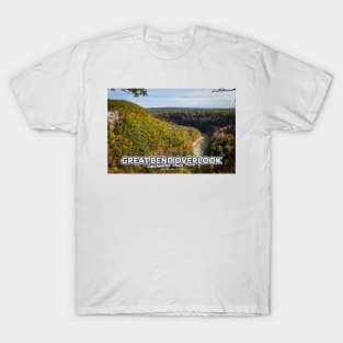 Great Bend Overlook Letchworth State Park New York T-Shirt